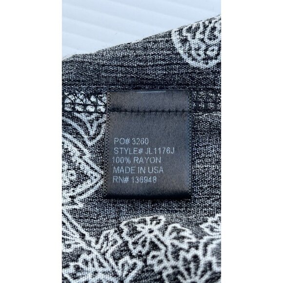 After Party By Nasty Gal Women’s Black Strappy Floral Wide Leg Jumpsuit Size XS - Picture 13 of 16